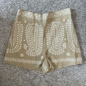 Embroidered Shorts